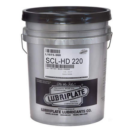 LUBRIPLATE Scl-Hd/220, 5 Gal Pail, Synthetic Fluid Encountered L1075-060
